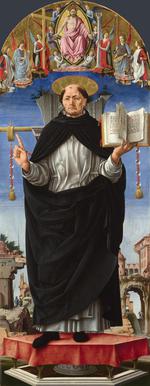 欧洲12-19世纪油画四_COSSA, Francesco del -griffoni- St Vincent Ferrer